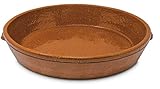 alecook PA35 Cazuela de Barro Refractario Diámetro 35 cm Altura 8 cm